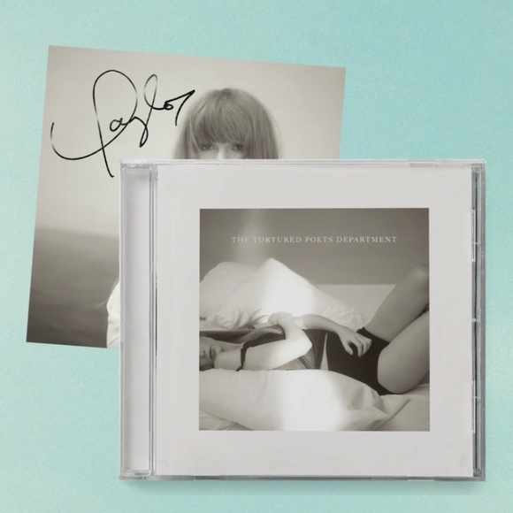 Taylor Swift Signed The Tortured Poets Department CD - Brand New & Sealed - Picture 1 of 4